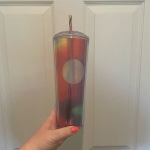 Multicolour dome Starbucks Tumbler